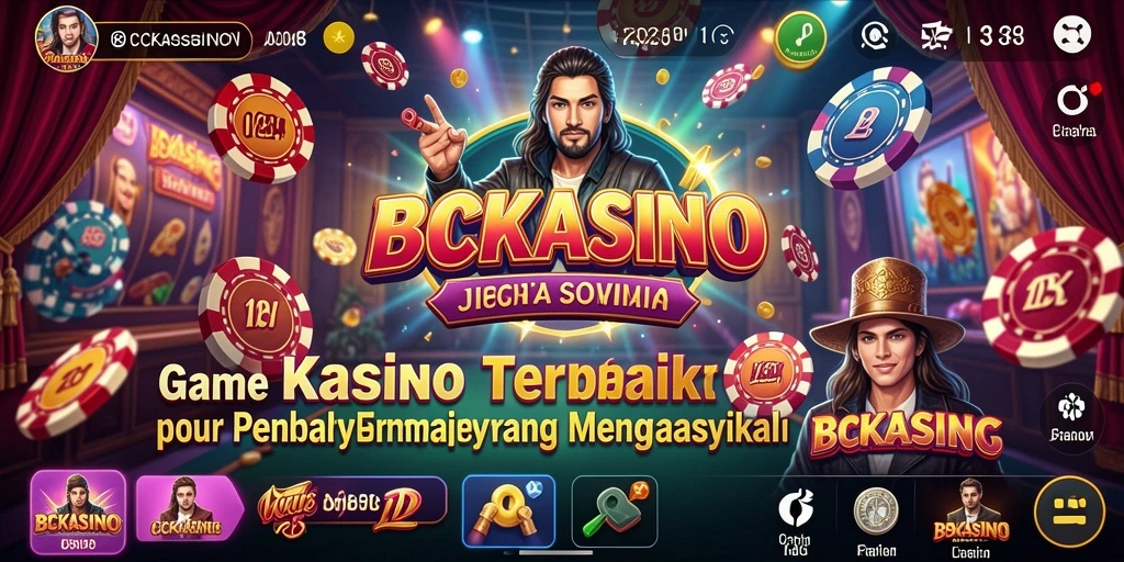 Tampilan gameplay BCKASINO yang menarik dan imersif.