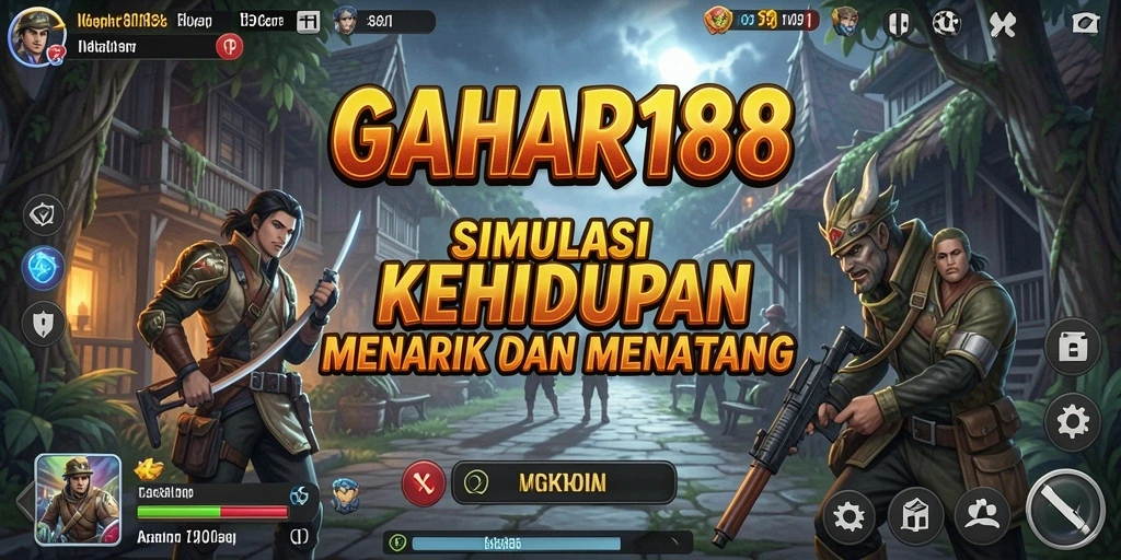Tampilan gameplay simulasi dari GAHAR188 yang mengasyikkan.
