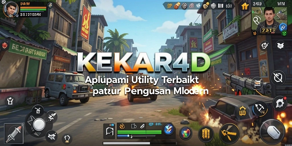 Tangkapan layar utama KEKAR4D menunjukkan antarmuka pengguna yang sederhana dan fungsional.