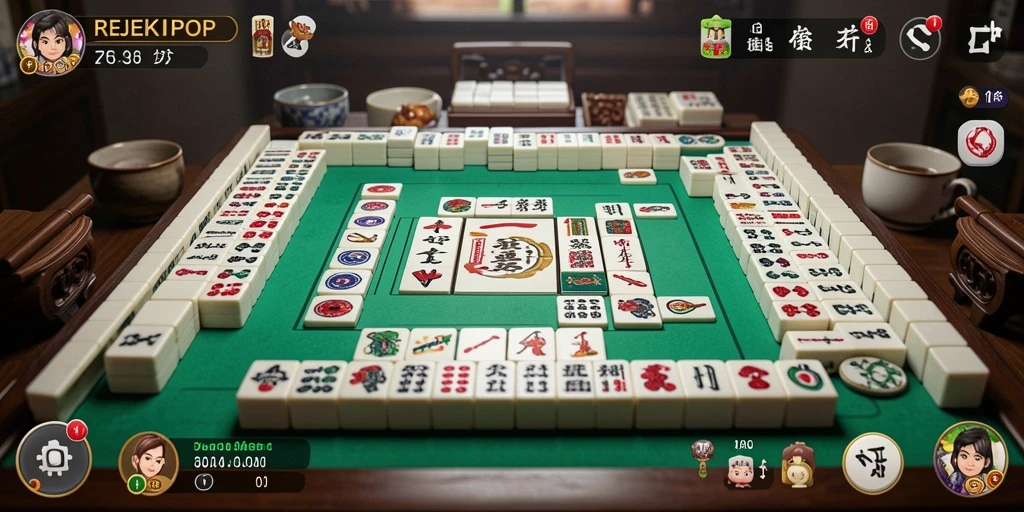 Tampilan gameplay seru dan menarik dari REJEKIPOP.