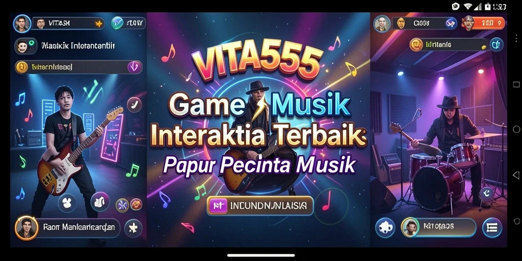 Tampilan gameplay VITA555 yang seru dan interaktif.